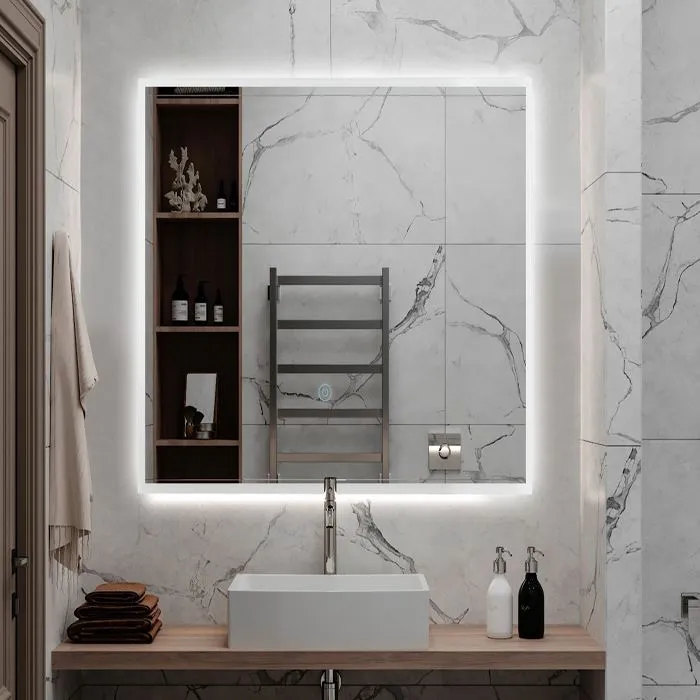 آینه دیواری بدون قاب